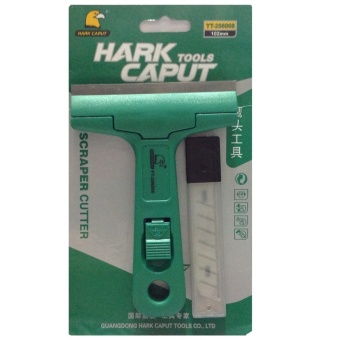Hark Caput Tools มีดขูดทำความสะอาดกระจก พร้อมใบมีด 10 ใบ