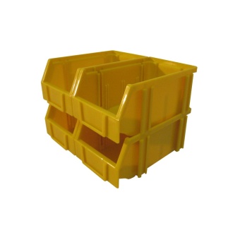 Storage Boxes กล่องอะไหล่ NO.936 4 ใบ (สีเหลือง)