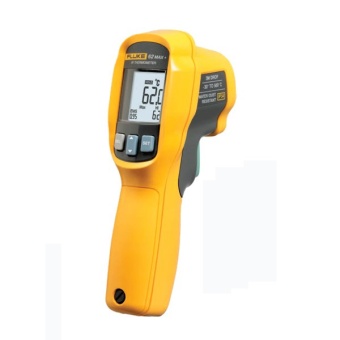FLUKE เครื่องวัดอุณหภูมิอินฟราเรด Infrared Thermometers รุ่น FLUKE 62MAX+ (สีเหลือง-ดำ)