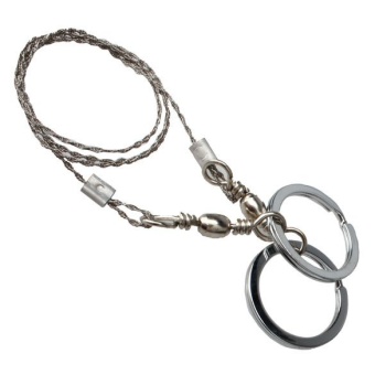 Wire Saws 60cm Metal Pocket Ring Hunter Commando Wire Saw
