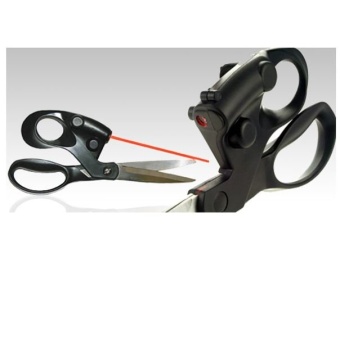 H2shop As seen on tv Laser Scissors กรรไกรเลเซอร์นำแนวตัด