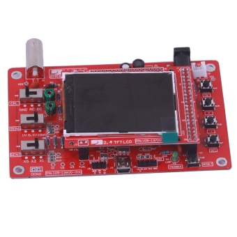 ZnDiy-BRY DSO138 2.4 TFT LCD Digital Oscilloscope - Red&quot;