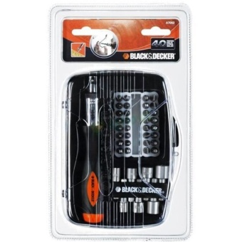 ชุดไขควงอเนกประสงค์ 40 ชิ้น Black+Decker รุ่น A7062