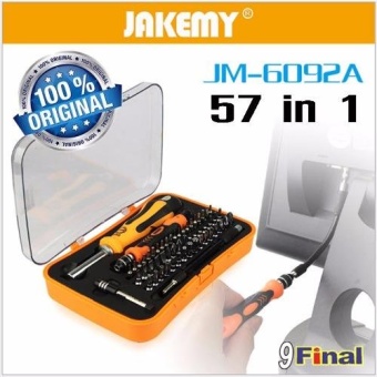 JAKEMY ชุดไขควง57 ชิ้น 57 IN 1 HouseHold Tool Set รุ่น JM-6092A 57pcs professional Screwdrivers Set