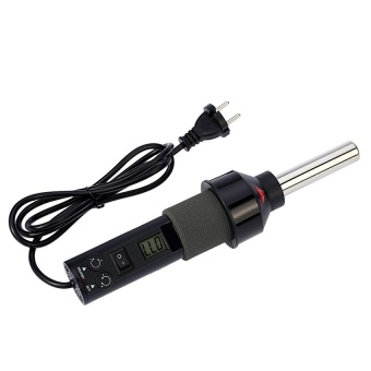 XI YOYO High Quality Portable Digital Temperature-Controlled Hot Air Gunadjustable Heat Ic Smd Desolder Tool Set Lcd Display Bga Nozzleac220v 450W - intl
