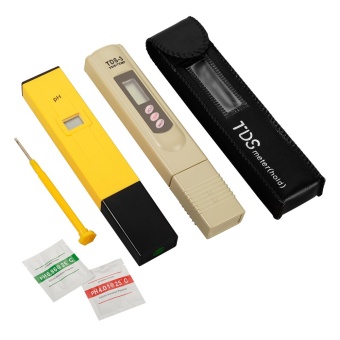 Professional PH TDS Meter Tester Set Combo of 0.1ph High Accuracy PH Meter and 2% Accuracy TDS Meter HT401