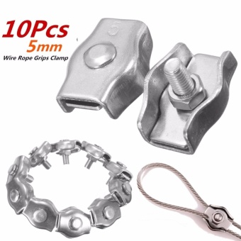 316Stainless Steel Wire Rope Simple Grip Cable Clamp M5