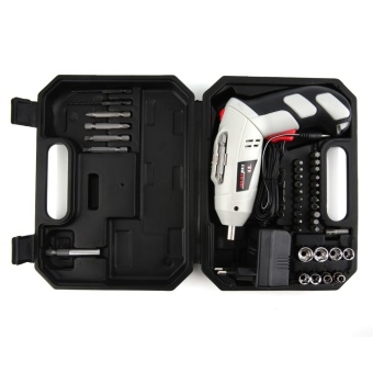 OH 45 pcs Rechargeable Cordless Reversible Electric Screwdriver 4.8v Kit Set