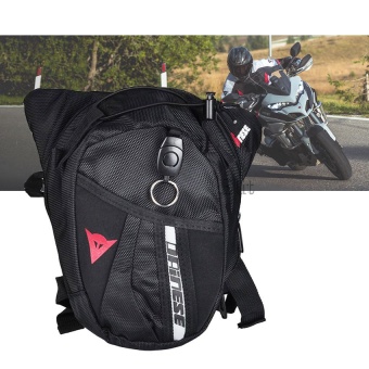 Elit กระเป๋าคาดเอว-ขา Drop Leg Bag Knight Waist Bag Motorcycle (Black)