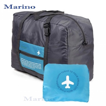 Marino กระเป๋า Flinght Folding Bag 011กระเป๋าสำหรับหิ้วขึ้นเครื่องแบบพับได้ - Blue