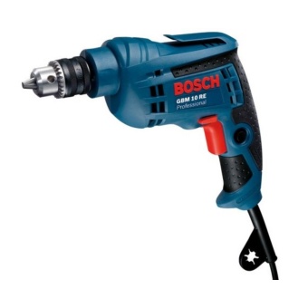 BOSCH สว่านไฟฟ้า 10 มม. รุ่น GBM 10 RE - สีฟ้า
