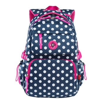  Primary Students Girls Backpack Child School Backpack Bookbag &amp; Dark Blue