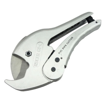 42mm PVC Pipe Plumbing Tube Plastic Hose Cutter Pliers Tool Ratcheting Type HT472