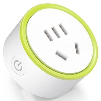 Konke Mini K Smart Plug / Outlet / Switch / Socket, Wifi Remote Control, Timed Delay, Charging Protection, 220V Available Homekit Compatible with iPhone, Android Smartphone (Mini K) - Intl