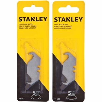Stanley # 11-983-0 ใบมีดขอเกี่ยว ขนาดใหญ่ (แพ็คคู่)