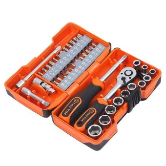 EShoppingTH Tactix 365063 ชุดบล็อค 1/4''DR 40 ชิ้น box set