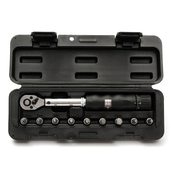 2~14NM 1/4 Bits-Alloy Steel Bicycle Drive Torque wrench key tool Socket Set&quot;