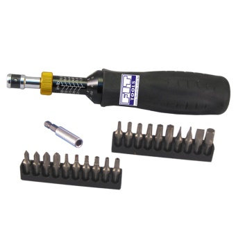 FIT TOOLS 1/4 Adjustable Torque Limited 0.1~1.2 Nm Hex Screwdriver Kit"