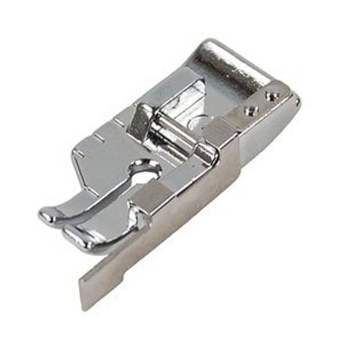 niceEshop Metal Snap On Quilting Patchwork Foot 1/4 Inch with Guide,Silver and White