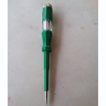 VAUKO : CLK Screwdriver Elctrical Tester ไขควงลองไฟ/วัดไฟ/เช็คไฟ บ้าน โรงงาน รุ่น OKURA-PEN-001-G สีเขียว จำนวน 1 ตัว