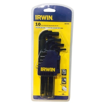 Irwin ประแจหกเหลี่ยม หัวบอล มิลชุด10ตัวชุด9097005