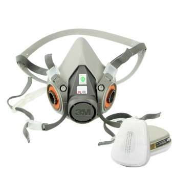 New 7 pcs Suit Respirator Painting Spraying Face Gas Mask 5N11 For 3M 6200 6001