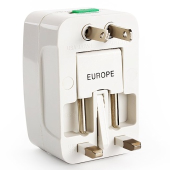 All in One Universal International Plug Adapter Three - hole Socket World Travel Charger Adaptor