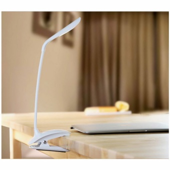 Remax โคมไฟ LED รุ่น Milk Series Protect Light USB แบบหนีบโต๊ะ (สีขาว)