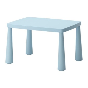 MAMMUT โต๊ะเด็ก Children's table 77*55 cm (ฟ้า)