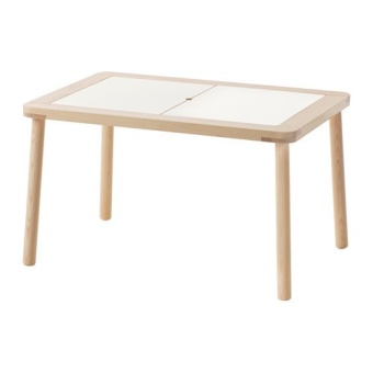 FLISAT โต๊ะเด็ก Children&#039;s table 83*58 cm (ไม้)