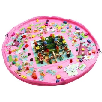 39inch/100cm Toys Storage Bag Organizer (Pink) - Intl