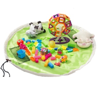 60inch/150cm Toys Storage Bag Organizer (Bright Green) - Intl