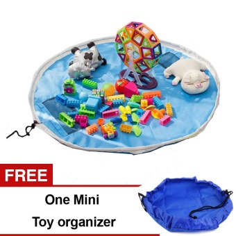 60inch/150cm with Mini Toys Organizer Storage Bag Set (Sky Blue)