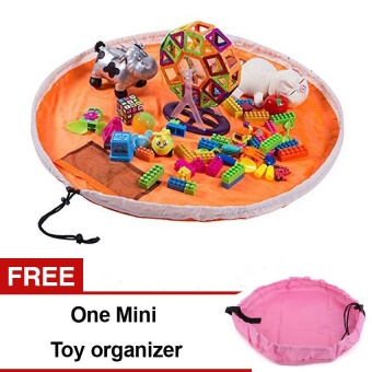 60inch/150cm with Mini Toys Organizer Storage Bag Set (Orange)