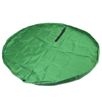 LALANG Portable Kids Play Mat Toys Storage Bag Organizer Green