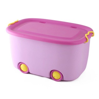 BAFFECT Multifunction Child Toy Housing Box Storage Basket Purple - Intl