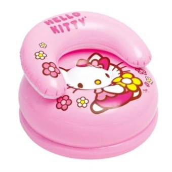 เก้าอี้เป่าลมสำหรับเด็ก ลายคิดตี้ สีชมพู(Pink)