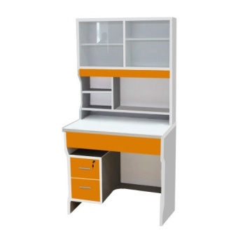 PT โต๊ะเขียนหนังสือ ขนาด 90 ซม. รุ่น TB-902 (สีขาวส้ม)
