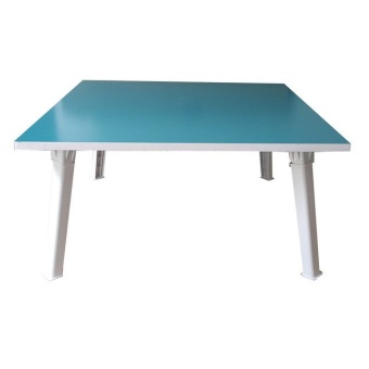 NK Furniline โต๊ะญี่ปุ่น 60x60ซม.(ไม้pbฟอยล์2หน้า) - สีฟ้า