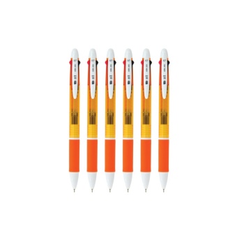UD PENS ปากกา UD PENS ปากกา Semi-เจล All 3in1 USN-305 (0.7) Orange(6 ด้าม)