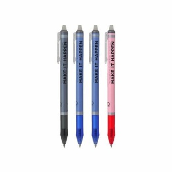 UD PENS ปากกา Erasable Slim EGLN-305 ปากกาลบได้ เจล 0.5 (สีดำ 1 ด้าม/น้ำเงิน 2 ด้าม/แดง 1 ด้าม)(Multicolor)