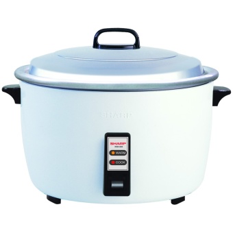 Sharpหม้อหุงข้าว5ลิตร รุ่นKSH-555 (สีขาว)