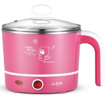 Hot item High Quality Stainl หม้อตุ๋นไฟฟ้าอเนกประสงค์ รุ่น HM-60C (Pink)