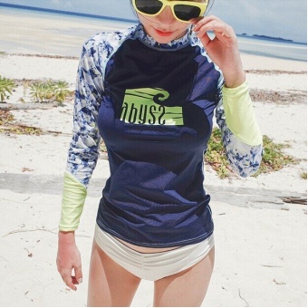ชุดว่ายน้ำ Women's Bikini Sexy Neoprene Colorful Beach Bikini 2 Pieces Swimwear Swimsuit