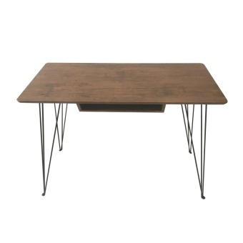 U-RO DECOR โต๊ะทำงานอเนกประสงค์ รุ่น POLTER (โพลเทอร์) (สีไลท์เชอร์รี่)