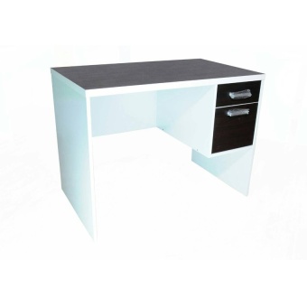 NDL โต๊ะทำงานหน้าท๊อป PVC ขนาด 120cm (สีโอ๊ค/ขาว) รุ่นTZ-118