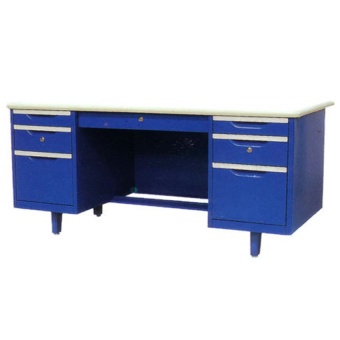 NDL โต๊ะทำงานเหล็ก 5 ฟุต รุ่น TM-3060 (Blue)