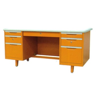 NDL โต๊ะทำงานเหล็ก 5 ฟุต รุ่น TM-3060 (Orange)