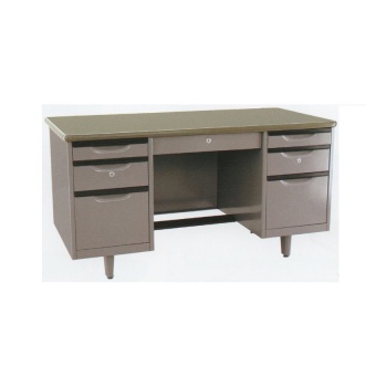 RF Furniture โต๊ะทำงานเหล็ก 5 ฟุต รุ่น TM-5 -สีGray