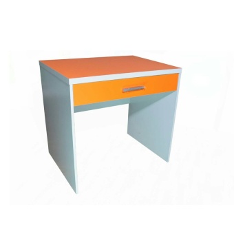 NDL โต๊ะทำงานหน้าท๊อป PVC ขนาด 80cm (สีส้ม/ขาว) รุ่นTZ-116